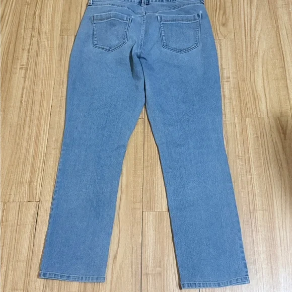 Bandolino Light Blue Straight Leg Men's Jeans - Picture 3 of 5